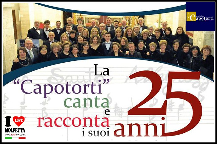 La Capotorti canta e racconta i suoi 25 anni