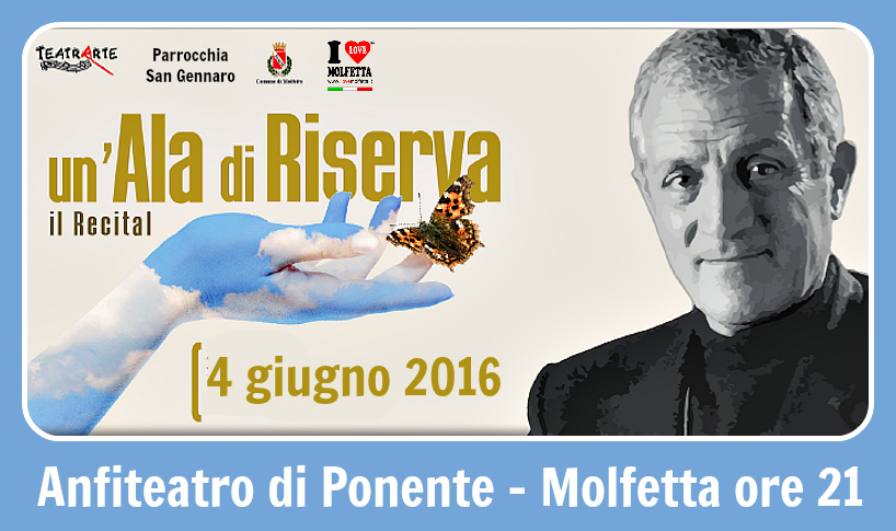 Un'ala di riserva: il recital