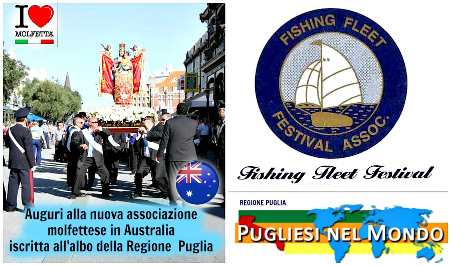 Auguri alla nuova associazione molfettese: Fishing Fleet Festival Association