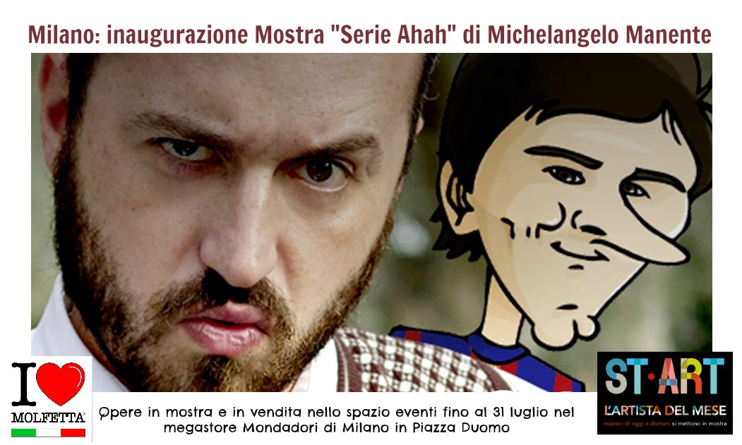 Inaugurazione Mostra: - Serie Ahah - di Michelangelo Manente