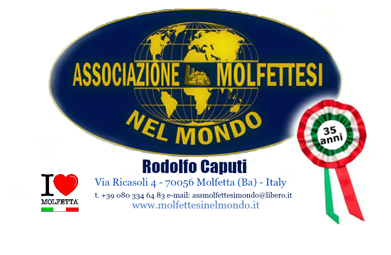 Associazione Molfettesi nel Mondo: 35simo Anniversario 