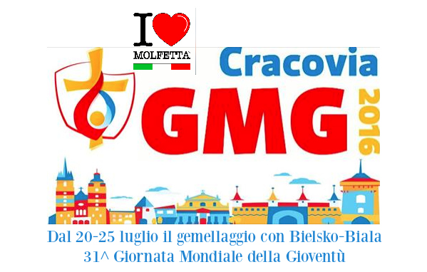 Molfetta a Cracovia: 31^ Giornata Mondiale della Gioventu'