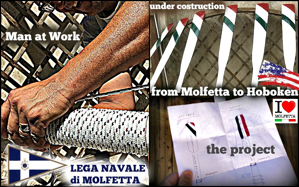 I remi benedetti volano da Molfetta negli USA