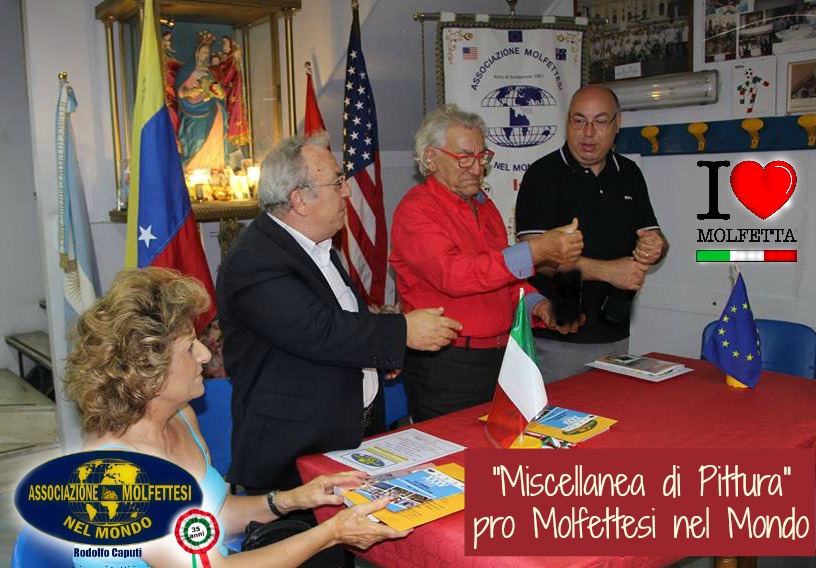 La mostra: Miscellanea di Pittura - pro Molfettesi nel Mondo