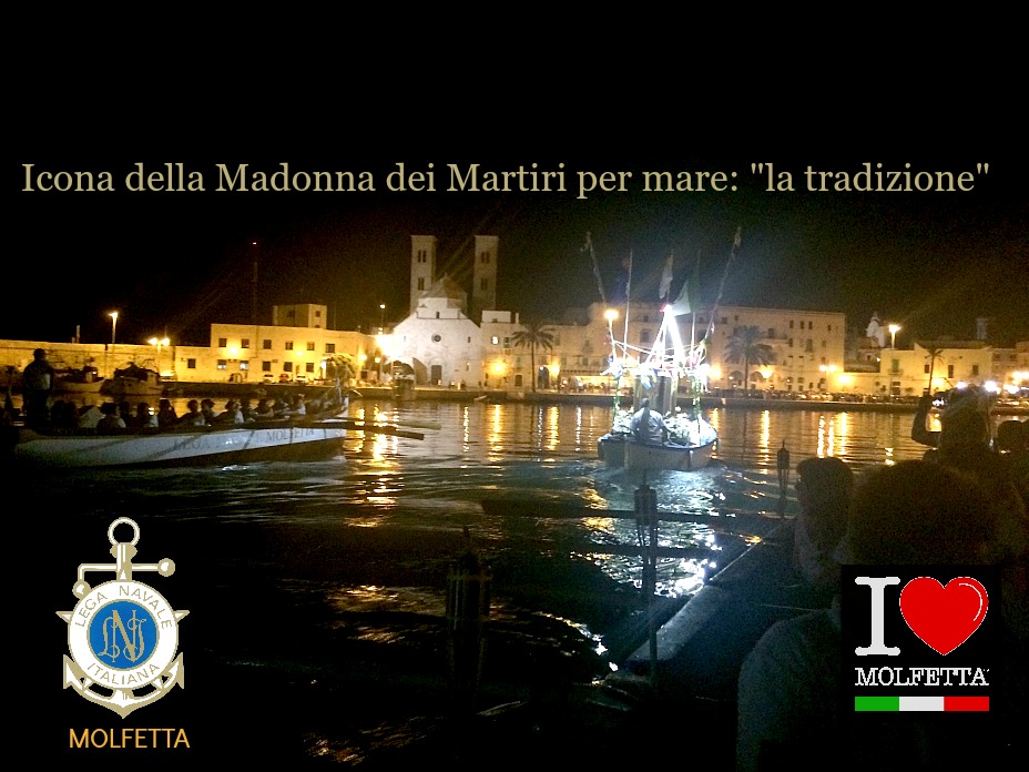Lo sbarco dell'icona della Madonna dei Martiri