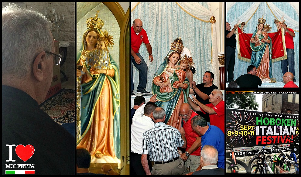 Ad Hoboken la novena della Madonna dei Martiri