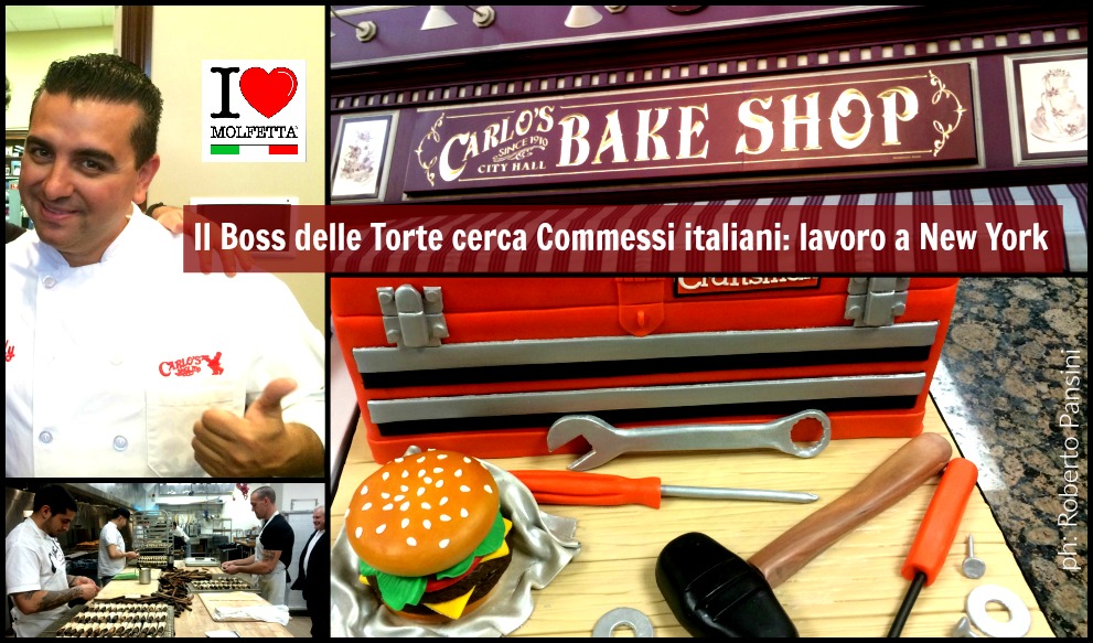 Il Boss delle Torte cerca Commessi italiani: lavoro a New York