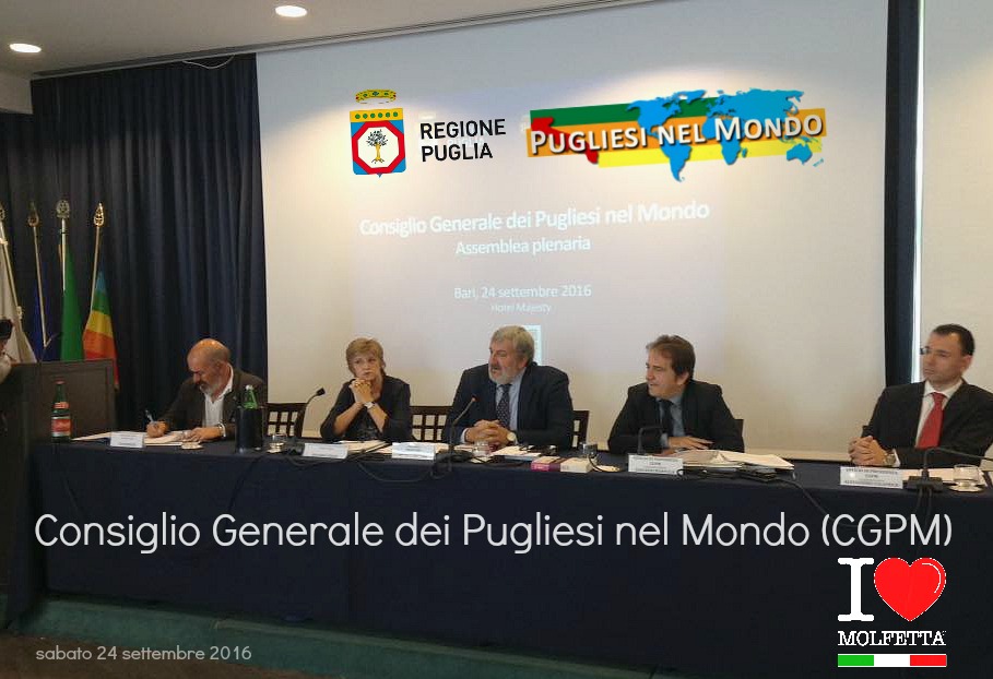 Consiglio Generale dei Pugliesi nel Mondo 
