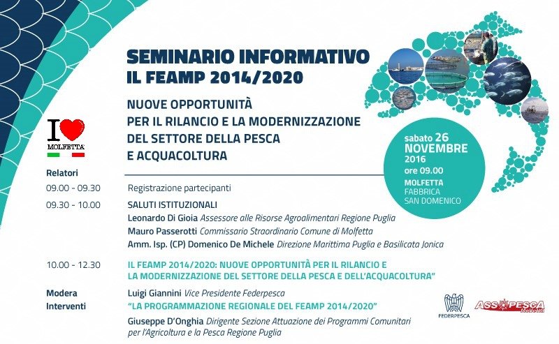 Primo Seminario dell' Associazione Armatori da pesca di Molfetta