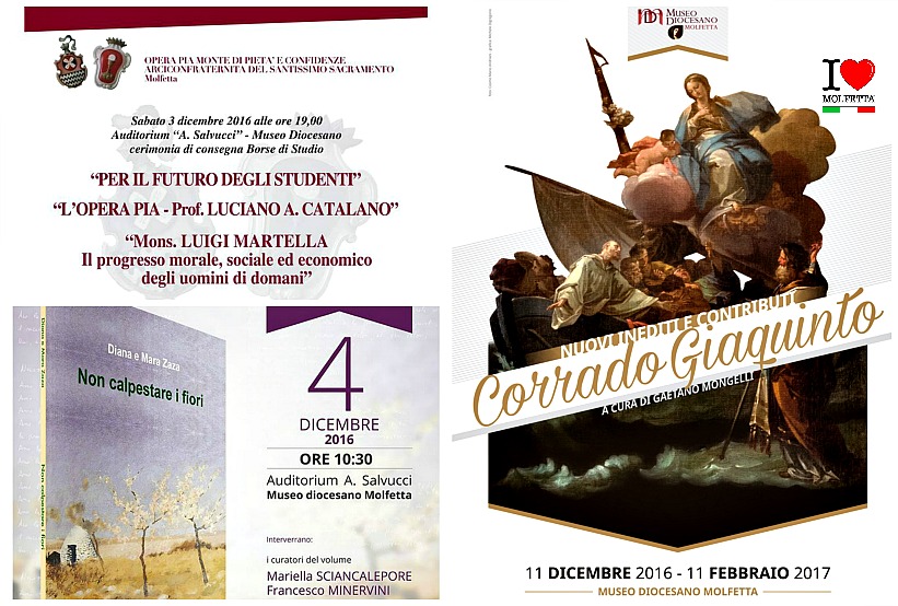 Appuntamenti al Museo Diocesano di Molfetta