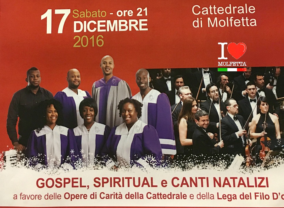 American Christmas Gospel to Molfetta