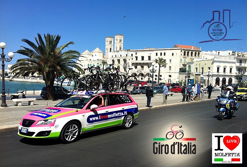 A Molfetta la partenza del Giro d� Italia in localita' secca dei Pali