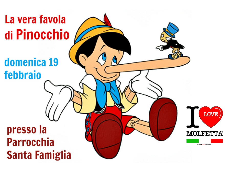 A Molfetta arriva Pinocchio: la vera favola