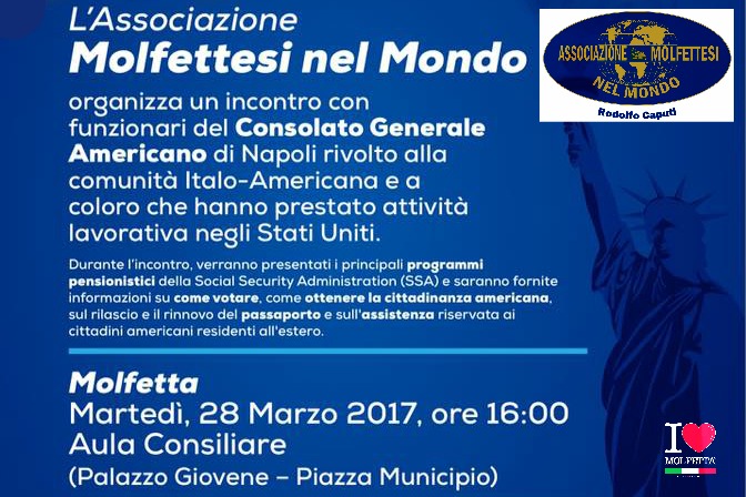 Meeting con funzionari del Consolato Americano