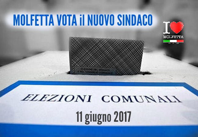 A Molfetta si vota 11 giugno 2017
