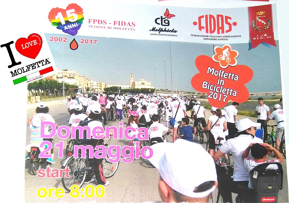 La solidarieta' pedala per la Fidas