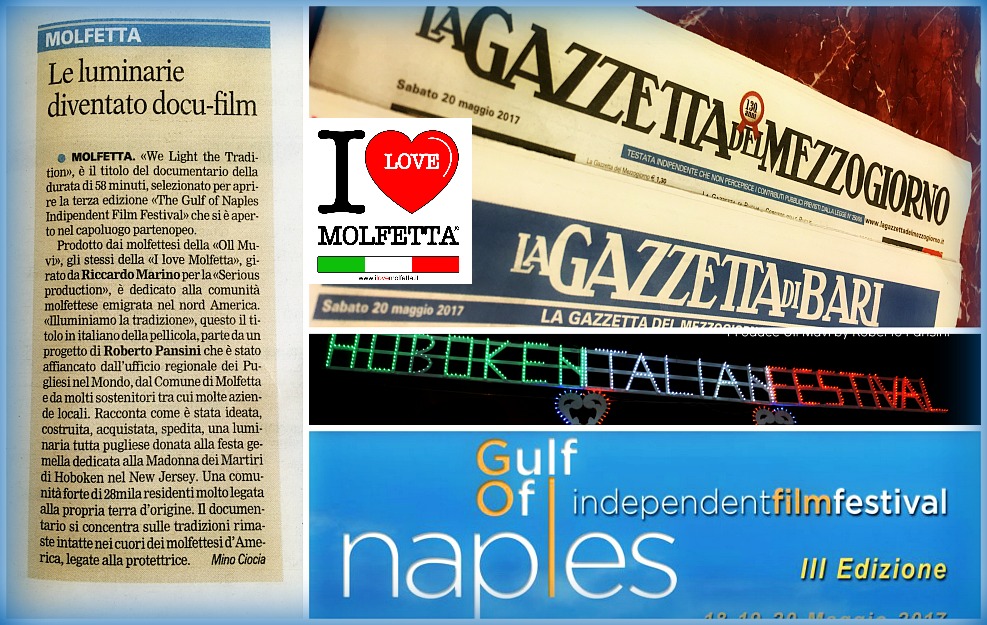 Le luminarie diventano docu-film