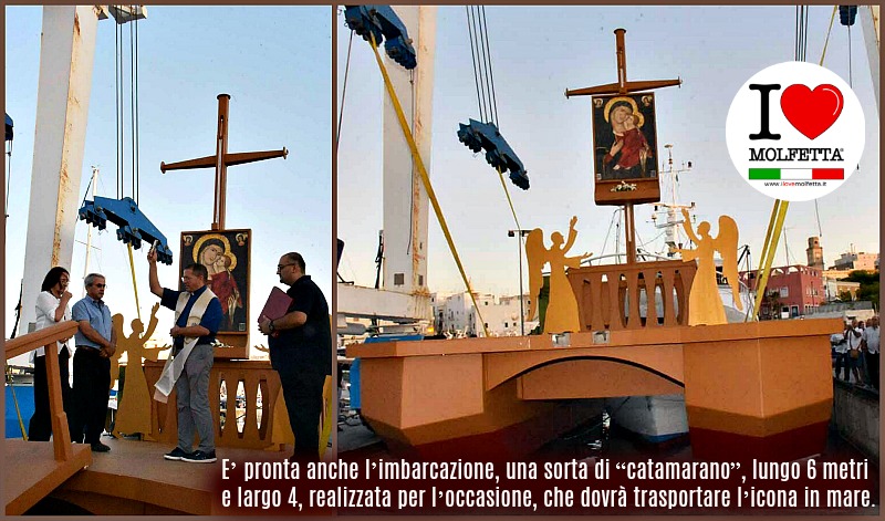 A  Molfetta la rievocazione dell' icona della Madonna dei Martiri 
