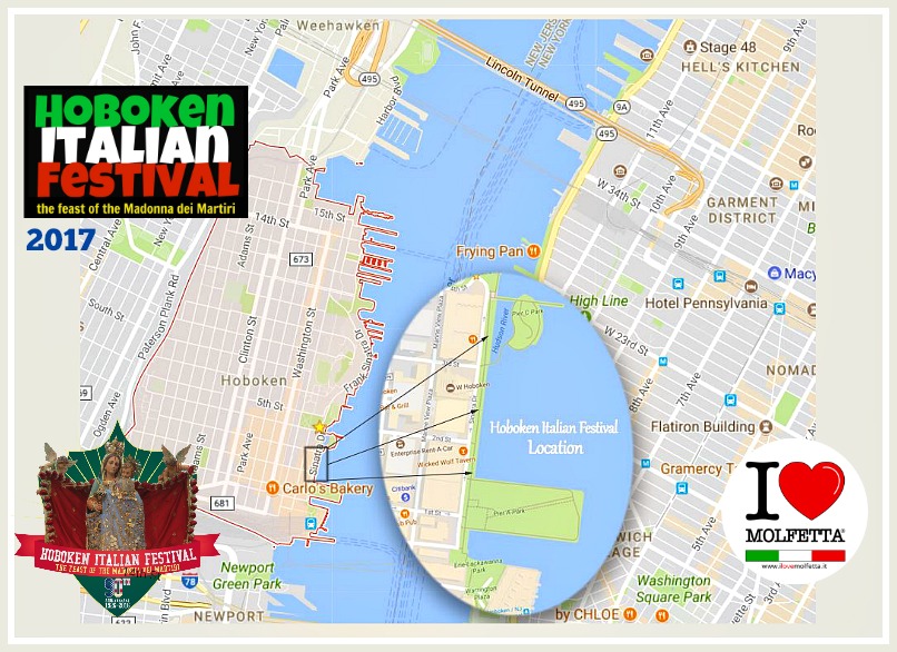Hoboken Italian Festival 2017 the feast of the  Madonna dei Martiri