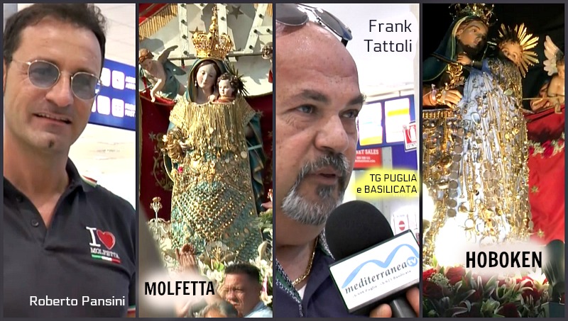 Si parla di Molfetta ed Hoboken al TG Puglia e Basilicata