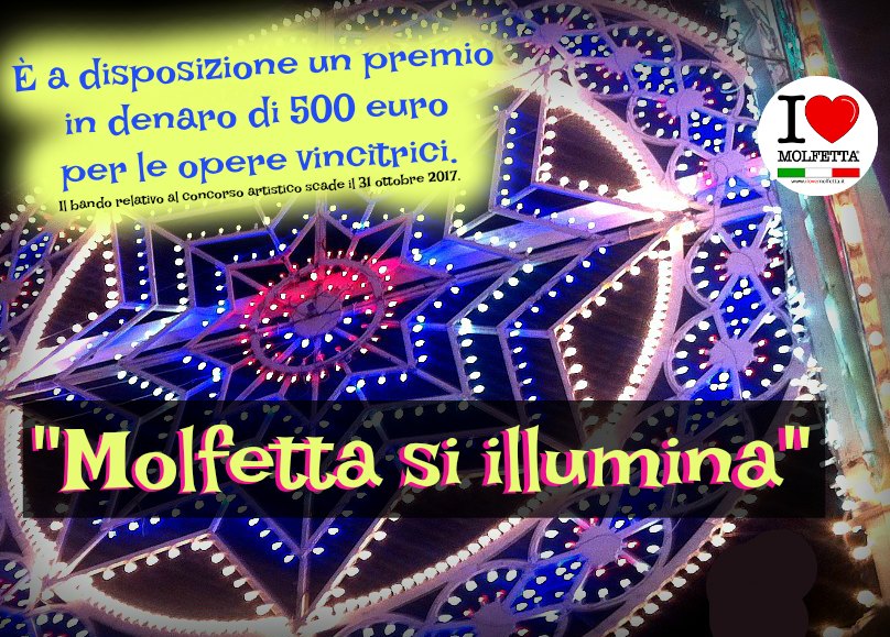 Molfetta si illumina: concorso artistico per opere luminose
