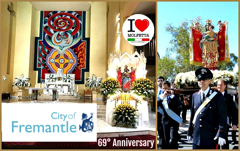 La Madonna dei Martiri a Fremantle in Australia 2017