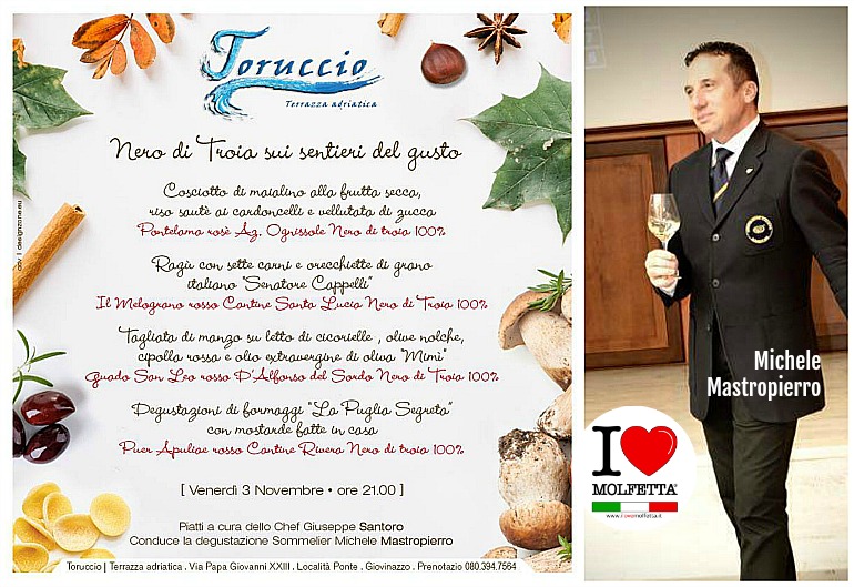 Michele Mastropierro sommelier nazionale Made in Molfetta