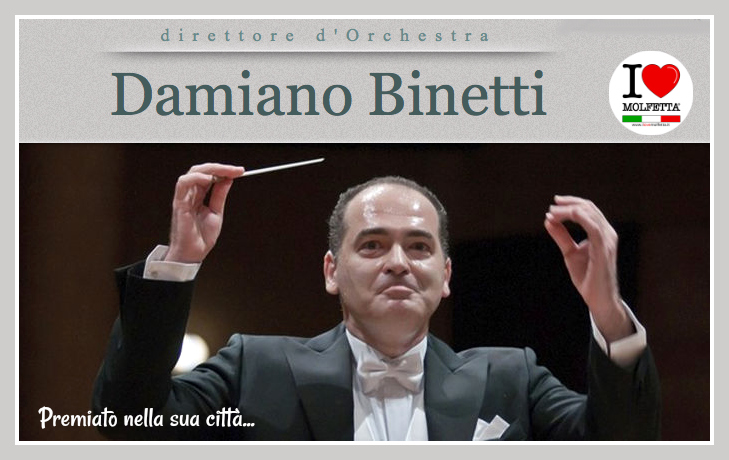 Al maestro Damiano Binetti il premio Santa Cecilia