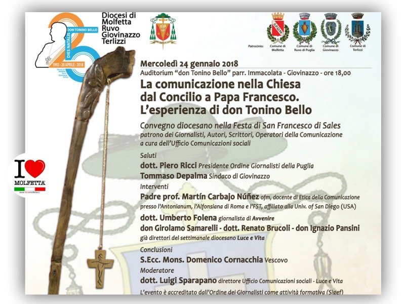 Convegno su don Tonino e Veglia per la Pace