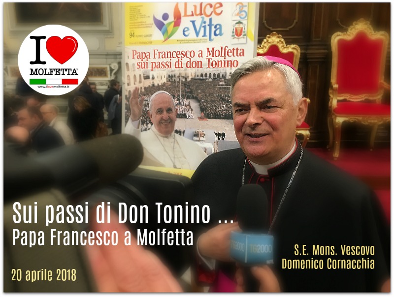 Sui passi di Don Tonino, a Molfetta, arriva Papa Francesco