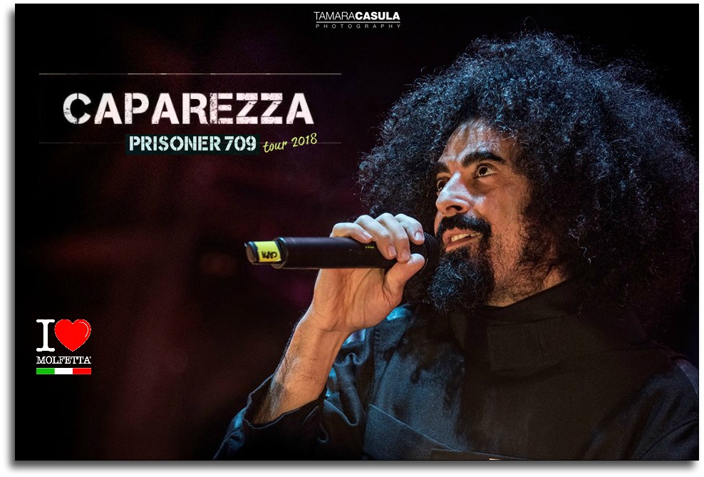 Caparezza a Perugia: lo show dell � uomo venuto dalla luna