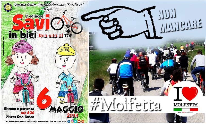 Savio  in Bici VIII edizione a Molfetta