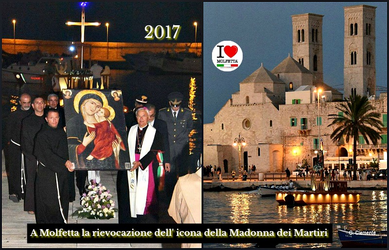 Tutto pronto  per lo sbarco dell ' icona della MdM 