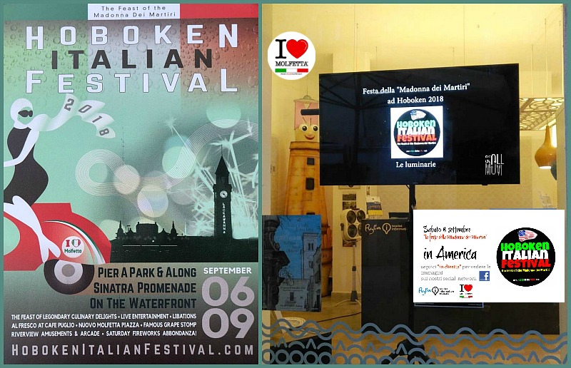 Hoboken e Molfetta unite dai festeggiamenti in onore della Madonna dei Martiri