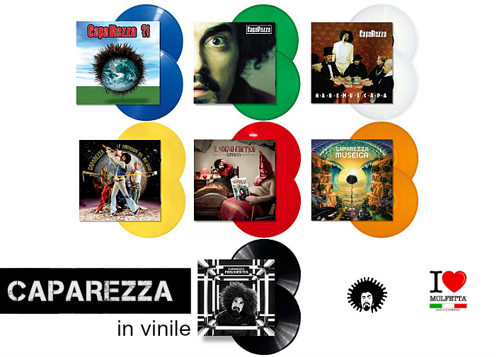Caparezza:  tutti gli album in vinile