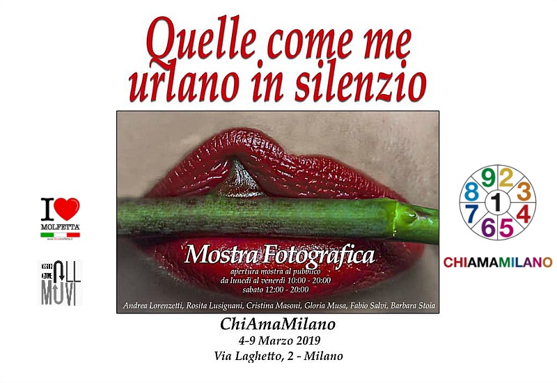Quelle come me urlano in silenzio� Tappa a Milano