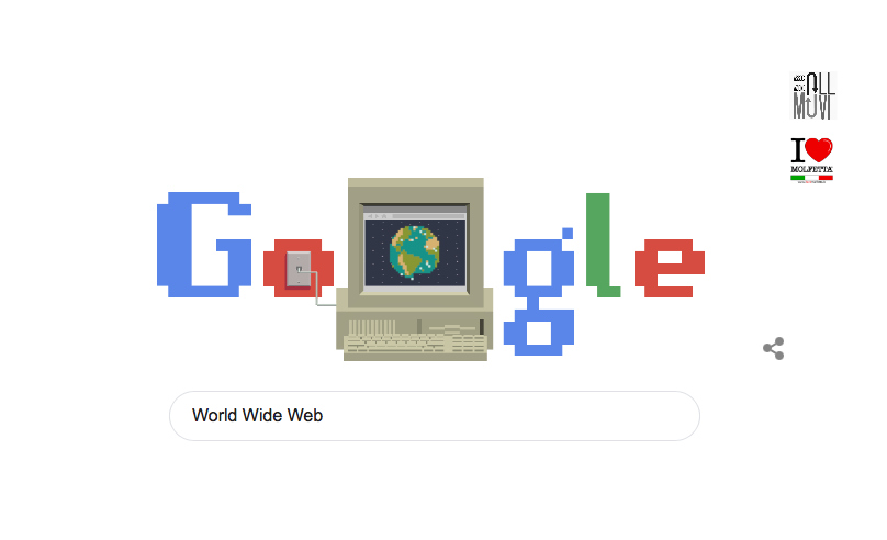 Google celebra il 30� anniversario del World Wide Web con un bellissimo doodle 