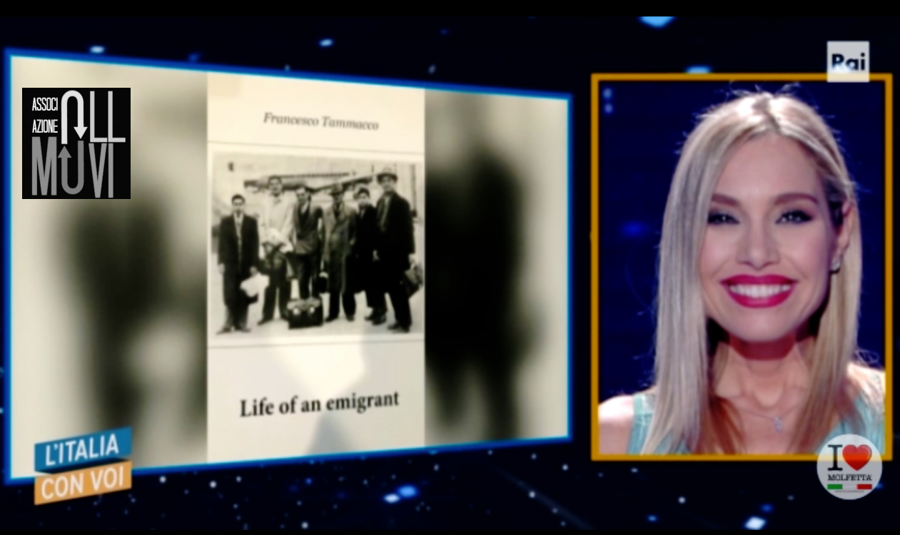 Vita di un emigrante, il libro: su Rai Italia Vita di un emigrante, il libro: su Rai Italia