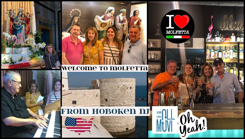 Benedetta, Jim e Jessina  dagli USA per la prima volta a Molfetta