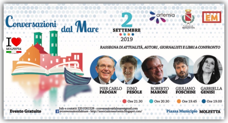 Conversazioni dal Mare, terza edizione a Molfetta