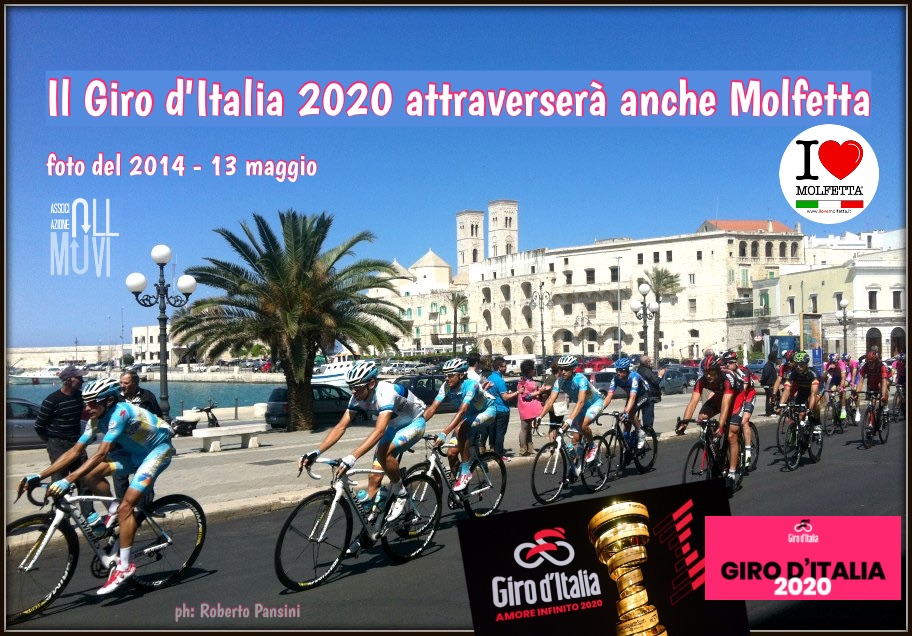 Attraversera' la Puglia e passera� da Molfetta: il giro d ' Italia 2020