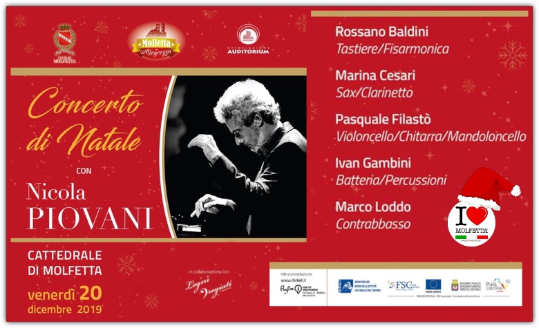 Concerto di Natale con Nicola Piovani a Molfetta
