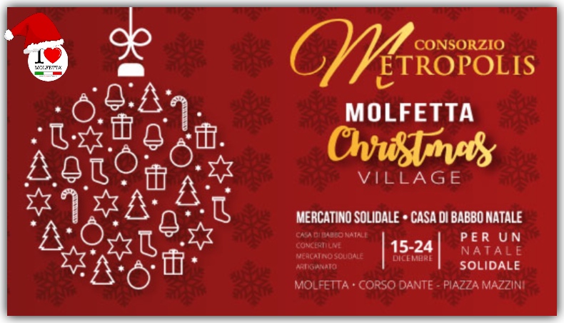 A Molfetta la Casa di Babbo Natale