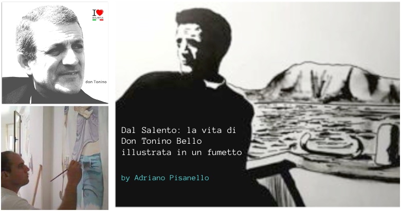 Dal Salento: la vita di Don Tonino Bello illustrata in un fumetto