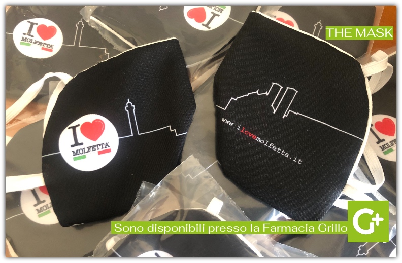 Arrivano le mascherine studiate per chi ama Molfetta Arrivano le mascherine studiate per chi ama Molfetta
