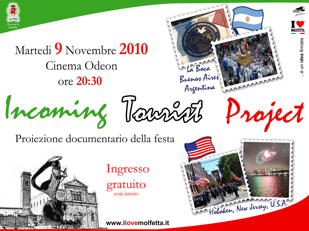 Incoming Tourist Project :  il video al Cinema Odeon