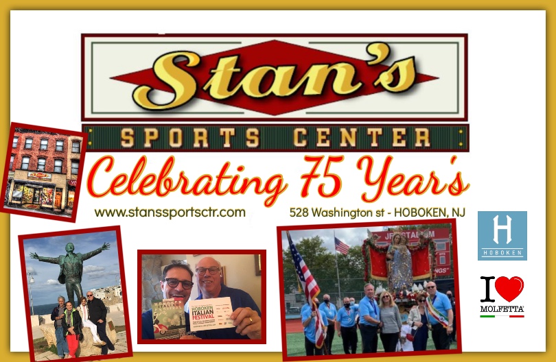 Stan ' s Sports Center in Hoboken celebrating 75 years Stan ' s Sports Center in Hoboken celebrating 75 years