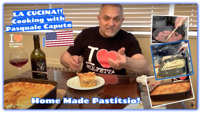 La Cucina Cooking with Pasquale: All the Greek People: love Pastitsio La Cucina Cooking with Pasquale: All the Greek People: love Pastitsio