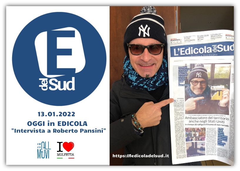 Intervista a Roberto Pansini: Ambasciatore del territorio anche negli Stati Uniti Intervista a Roberto Pansini: Ambasciatore del territorio anche negli Stati Uniti