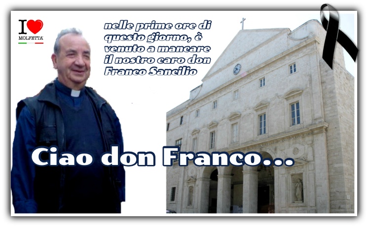 Diocesi di Molfetta: e' deceduto don Franco Sancilio